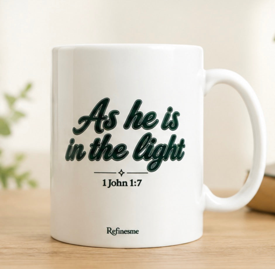 Walk in the Light – Olive Mug 11 OZ