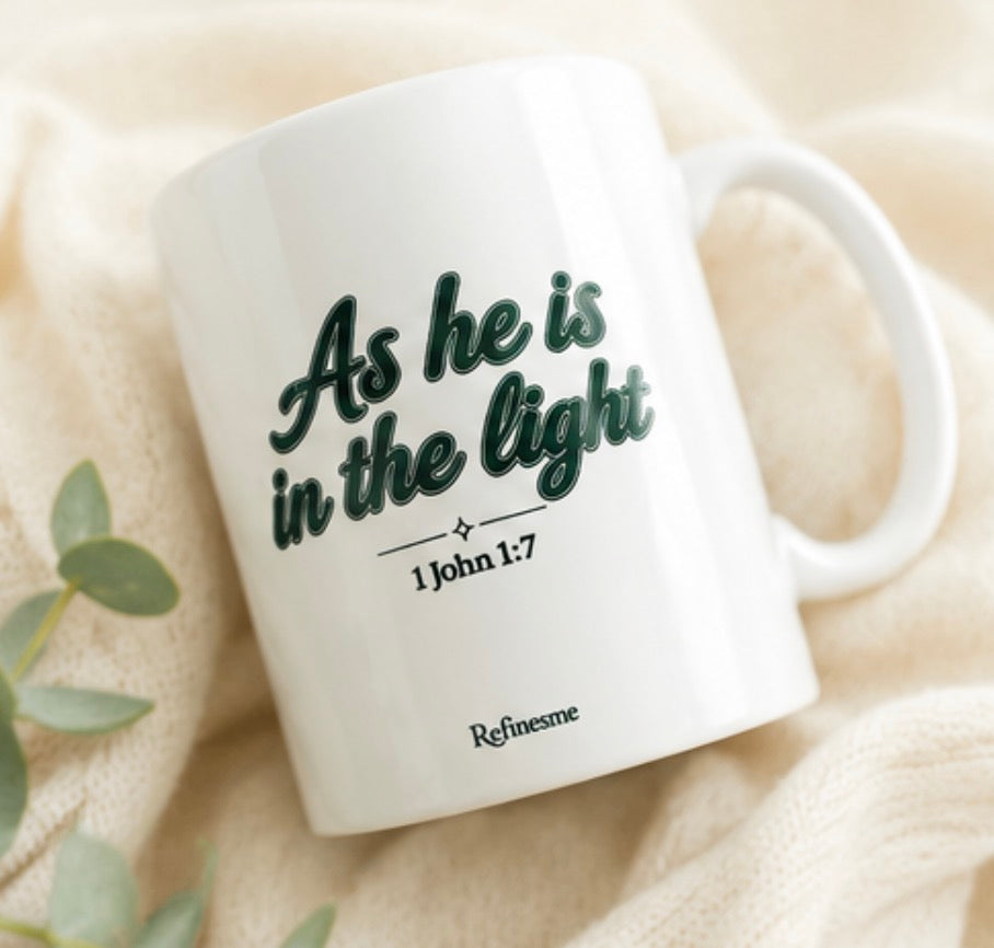 Walk in the Light – Olive Mug 11 OZ