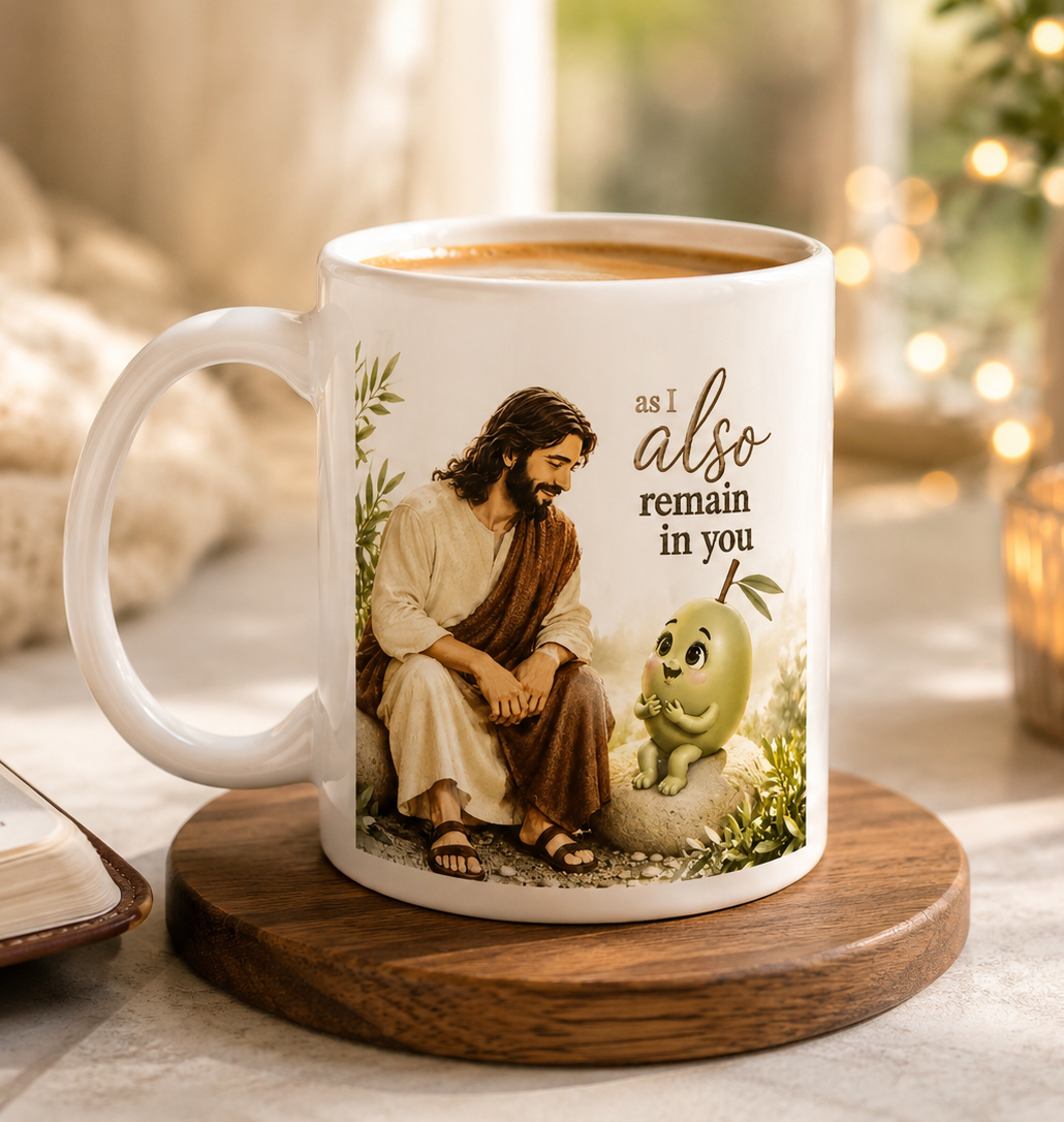 Remain in Me – Olive Mug 11 OZ