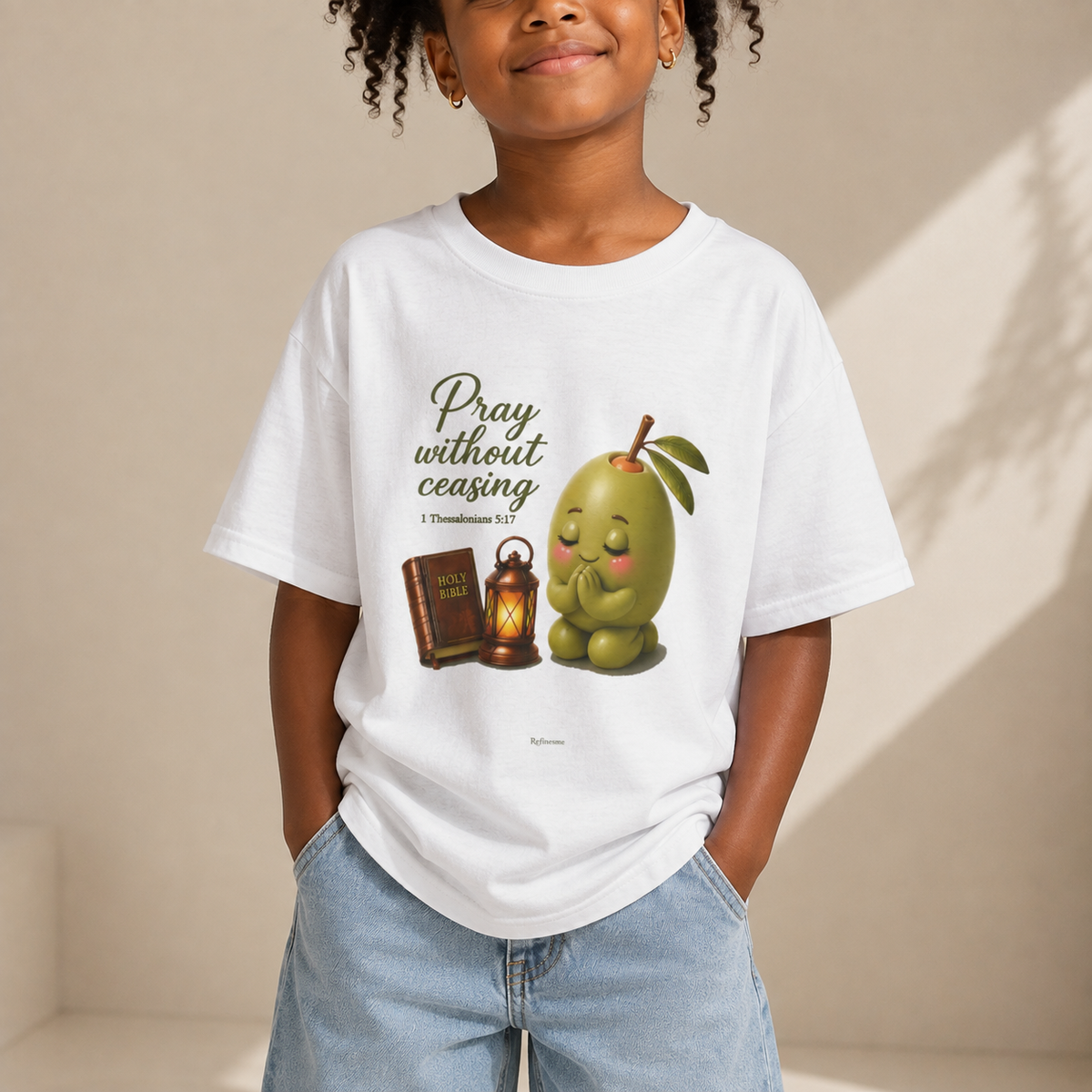 Pray Without Ceasing Children Tee